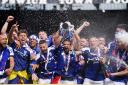 Ipswich celebrated automatic promotion to the Premier League on Saturday (Zac Goodwin/PA)