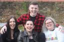Harriet Kelly, Helen Maple, Reece Brown and Caroline Corbin are the new directors of Salisbury Pride.