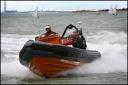 Rescue after boat runs aground in the Solent