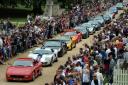 Supercars on parade