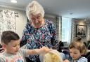 Barbra Thomas teaches children to cook