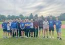 CoSARC Squad at Salisbury Athletics League Match