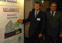 Adrian Abbott and Nigel Pritchard of MJ Abbott Water Management. DB8475P03