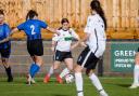 Deyna Davie scored a hat-trick for Salisbury Women against Calne (Picture: John Rose)