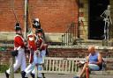 Reenactors from multiple groups representing numerous eras of British military history could be seen in period costume during the Living History Festival on  Saturday, August 5 and Sunday, August 7.