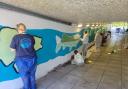 The Exeter Street Roundabout subway received a redecoration during a two-day project by Splash Wiltshire on Tuesday, August 22 and Wednesday, August 23.