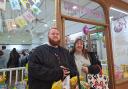 Ricky and Karen Kennedy travelled from Uxbridge to shop at Sweets and Sour.
