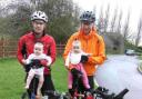 Pedal power inspired by baby girls