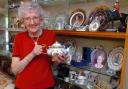 Jean Wilson with her collection. DC1536P1