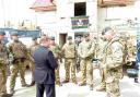 Mark Francois meets the troops
