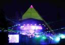The Pyramid Stage at Glastonbury