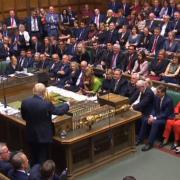 Prime Minister Boris Johnson speaking in the House of Commons, London after MPs voted in favour of allowing a cross-party alliance to take control of the Commons agenda on Wednesday in a bid to block a no-deal Brexit on October 31. PRESS ASSOCIATION