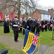 Remembrance Sunday commemorations in Ringwood 2021 Picture by Derek Maidment
