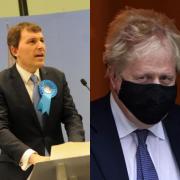 Salisbury MP John Glen says he has no knowledge beyond what is being reported in the media of the alleged Downing Street gathering. Left picture: PA.