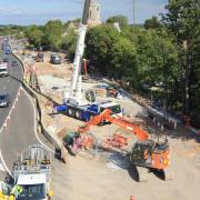 Works on A31 at Ringwood being carried out in September  Picture: National Highways