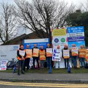 'Unfair pay keeps the doctor away' - Junior doctors striking at Salisbury Hospital
