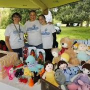 Hundreds braved the wet weather on Saturday, August 5 to attend the Salisbury Summer Fair in support of Salisbury Hospice.