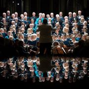 “David Halls conducts the Salisbury Musical Society