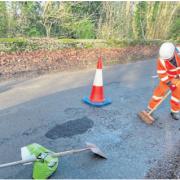 Wiltshire Council said it is contributing millions of pounds toward pothole repair during the next year.