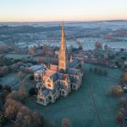 Salisbury Cathedral is now scaffold-free for the first time in 38 years.
