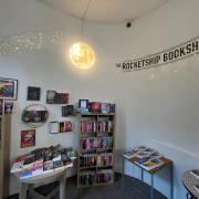 Inside Rocketship Bookshop on Bridge Street