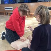 Mere School pupils day of lifesaving learning