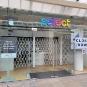 On Wednesday, March 20, the Select shop in Old George Mall displayed a large sign announcing its impending closure two days later.