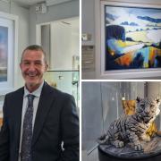 Gallery showcasing national artists in 'Land and Sea' exhibition