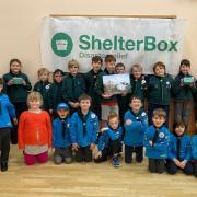 Children from 8th Salisbury Cubs and Beavers have raised money for ShelterBox