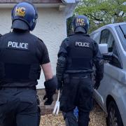 Shortly before 7am on May 2, two Section 8 (PACE) warrants were carried out at addresses across Ringwood.