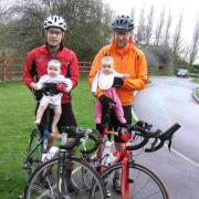 Pedal power inspired by baby girls