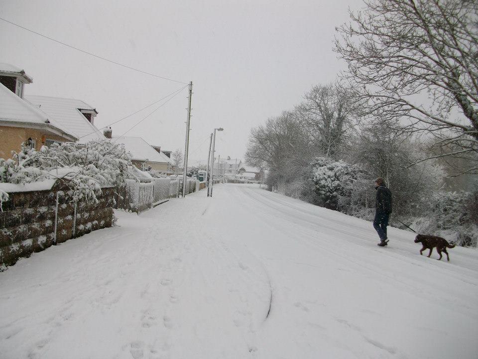 David Mouland's snowy scene.