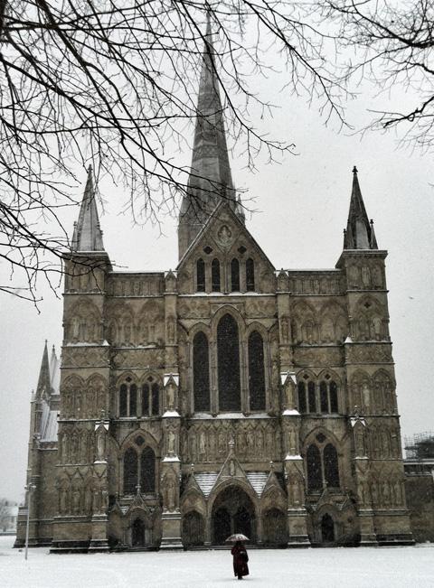 A snowy cathedral from Graham Tarrant.