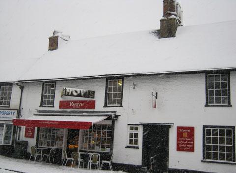 A snowy Reeve's the Baker, taken by Angela Bayliss.