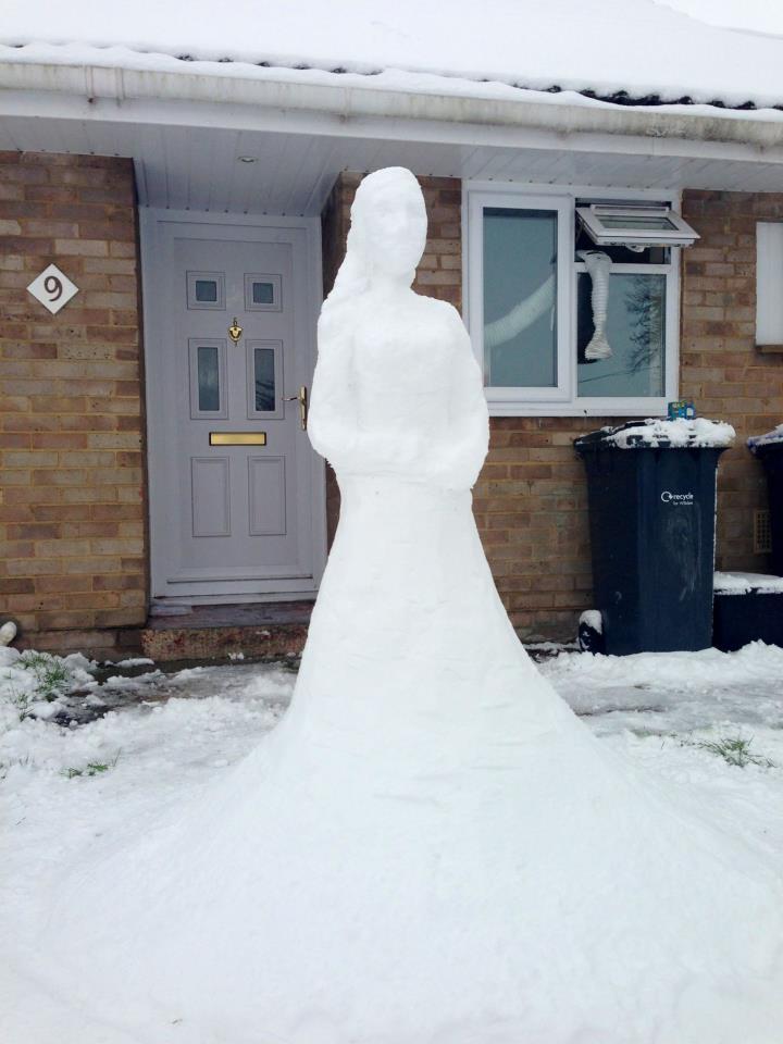 Dan Woollard sent us this picture of his Snow Queen.