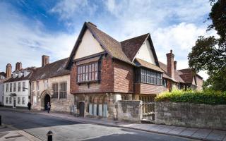 The 15th century Church House on Crane Street, which has been used as an office by the Diocese of Salisbury for 150 years, is for sale.