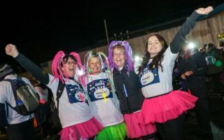 Hospice Charity's midnight walk returns with neon lights
