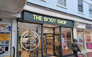The Body Shop will leave Salisbury this month.