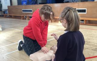 Mere School pupils day of lifesaving learning