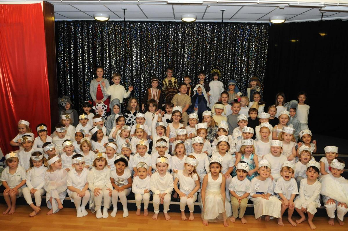 Sarum St Paul's Primary School Nativity Whoop-a-daisy Angel. DC6038P2