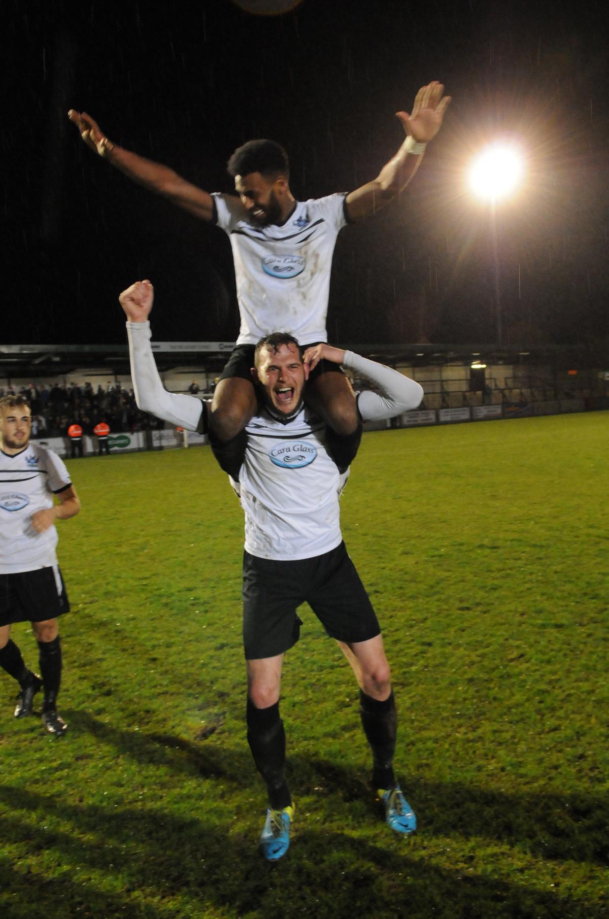 Salisbury are the new champions of the Sydenhams Wessex Premier after beating Horndean 3-0