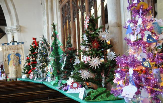 St Thomas's Church Christmas Tree Festival DC9342P27 Picture by Tom Gregory.