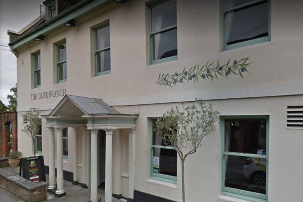 The Olive Branch in Wimborne. Picture, Google Maps