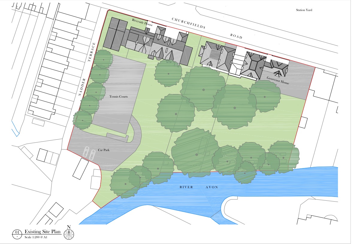 Proposed garden plan. Picture from Hackett Holland. 