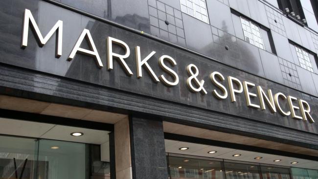 Marks and Spencer sign