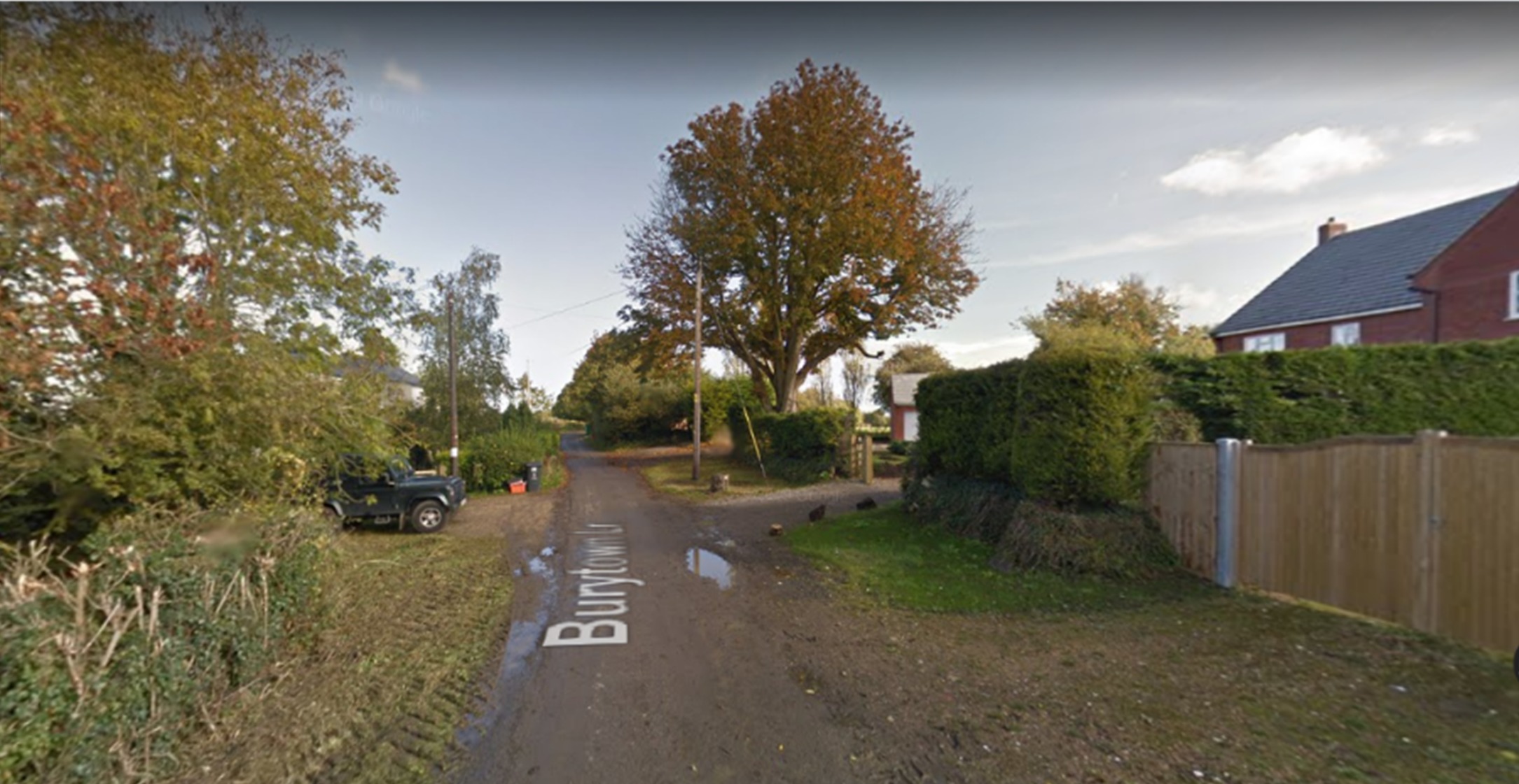 Burytown Lane, Swindon. Photo: Google Maps