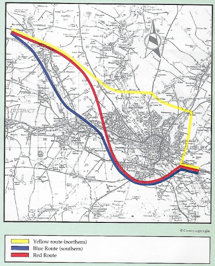 The three routes