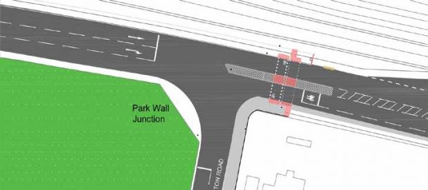 Salisbury Journal: Park Wall junction