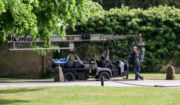 Salisbury Journal: Filming for Hollywood blockbuster underway at Wilton House
