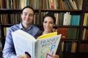 Frankie Bridge with Tom Hayes for Elmore at Blackwell's Bookshop on Broad Street, Oxford. Picture by Ed Nix
